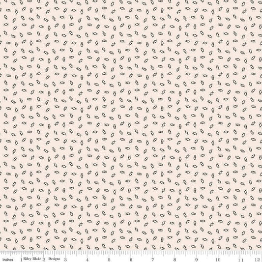 Fabric with a subtle pattern on a beige background