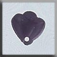 Mill Hill Glass Treasures Flat Bell Flower Amethyst