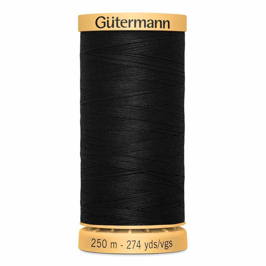 Gutermann Thread - Black (1001) 250m