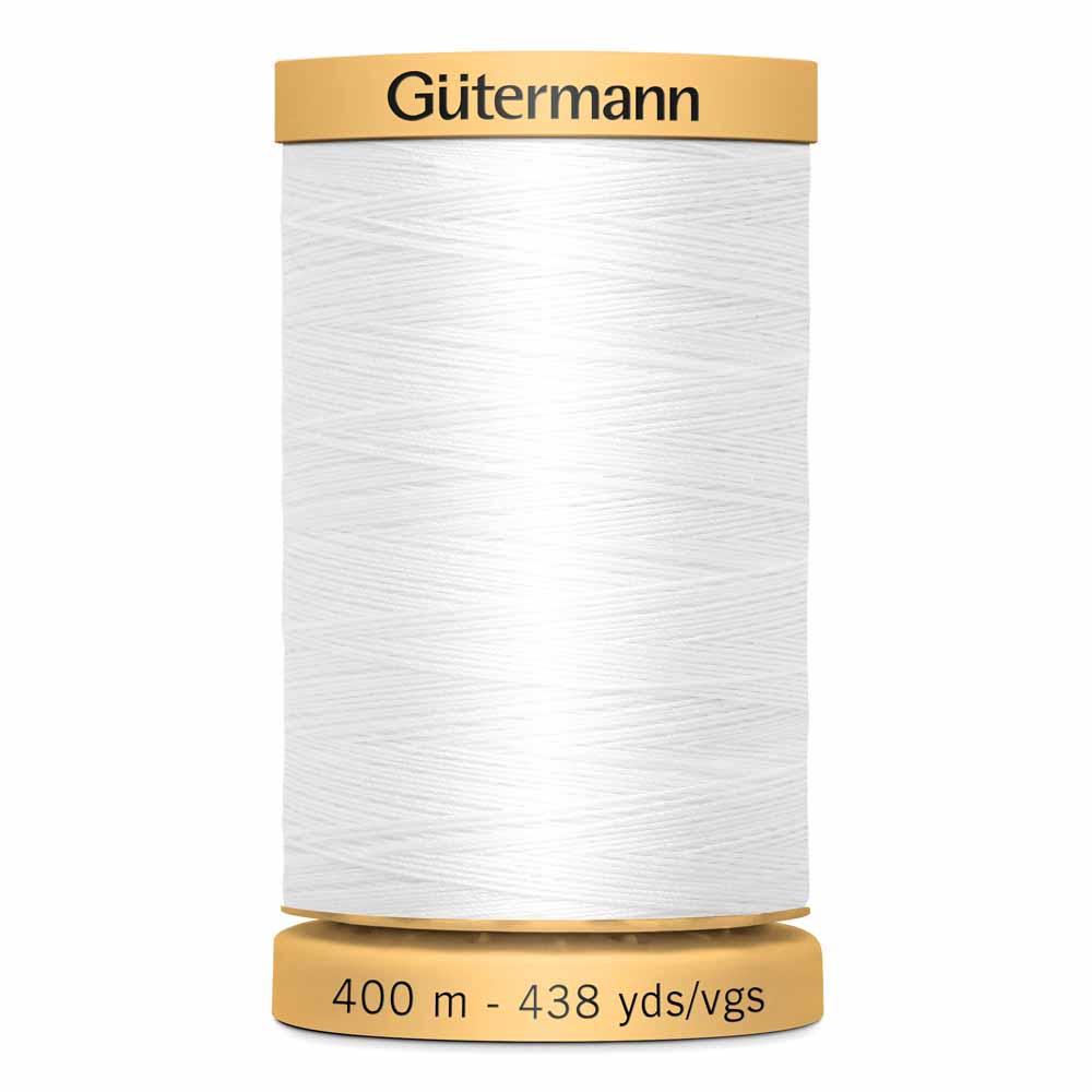 Gutermann Thread -  White (1006) -400m