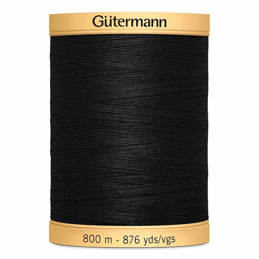 Gutermann Thread -  Black 5201 - 800m