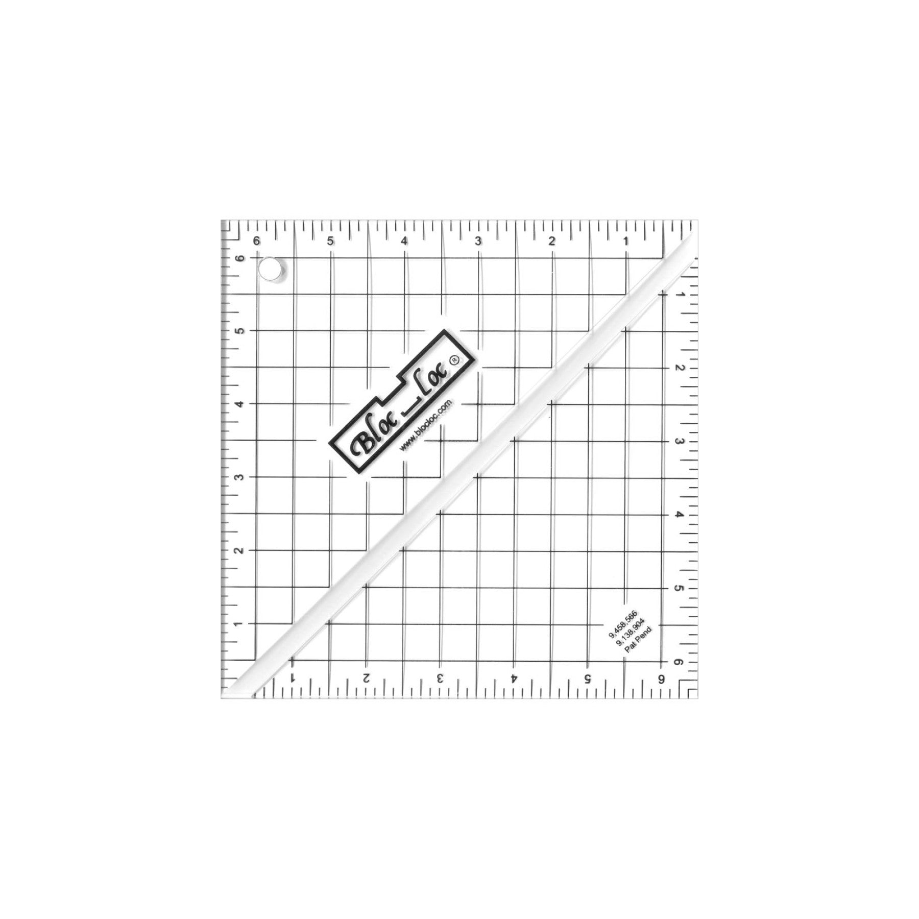 Half Square Triangle Ruler 6.5