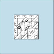 Half Square Triangle Ruler  Set # 4