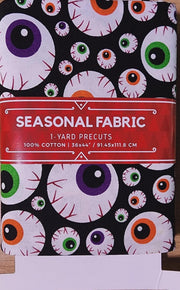 Halloween Eyeballs 1 Yard Precuts