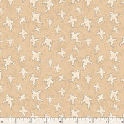 Halloween Haunts Ghosts Beige