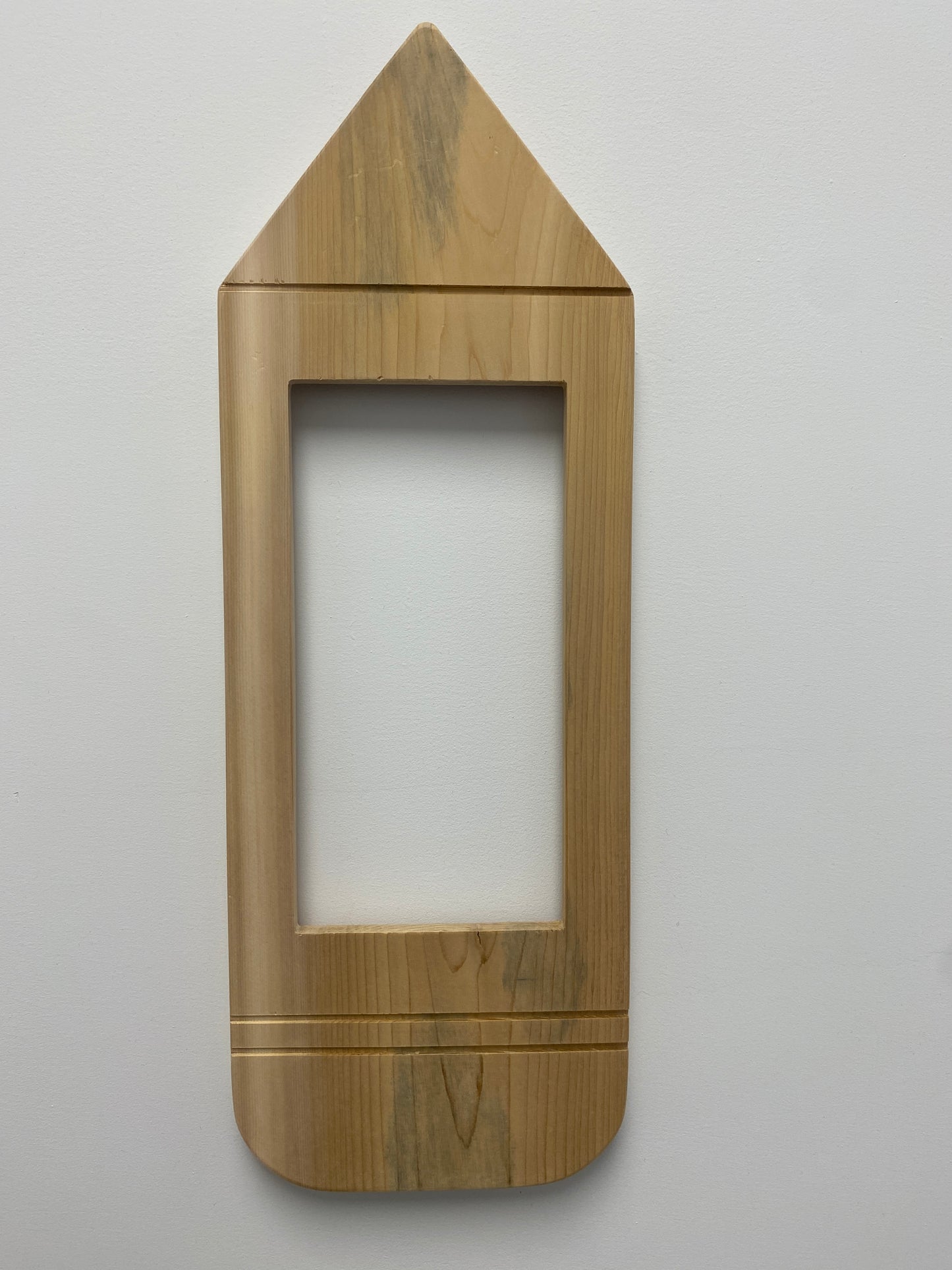 Handmade Wooden Crayon Shaped Frame