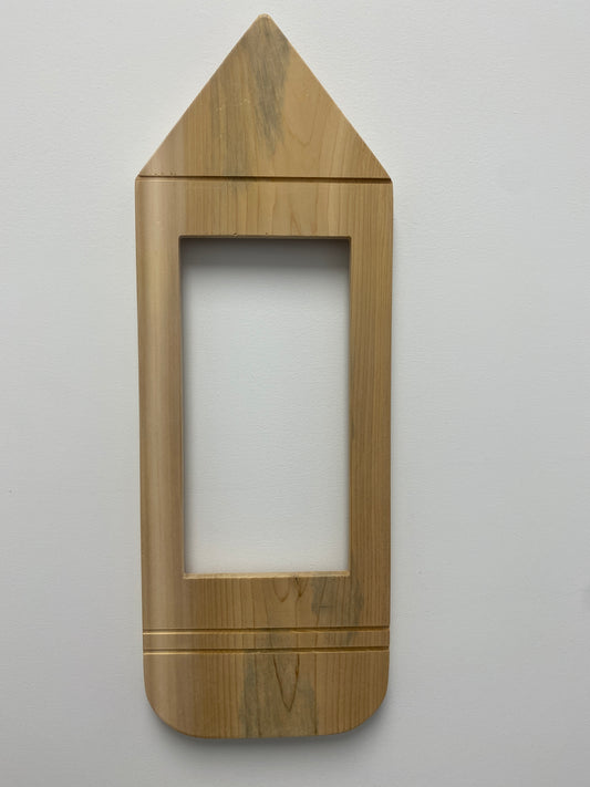 Handmade Wooden Crayon Shaped Frame