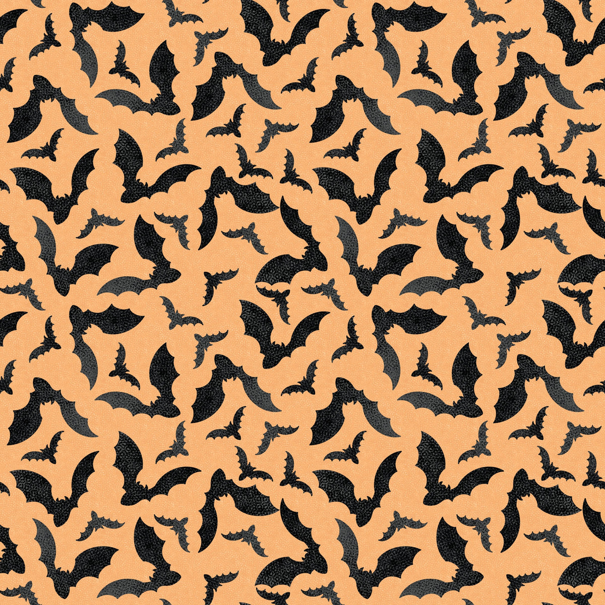FQ Hauntingly Yours Bats Orange