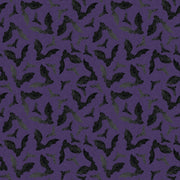 FQ Hauntingly Yours Bats Purple