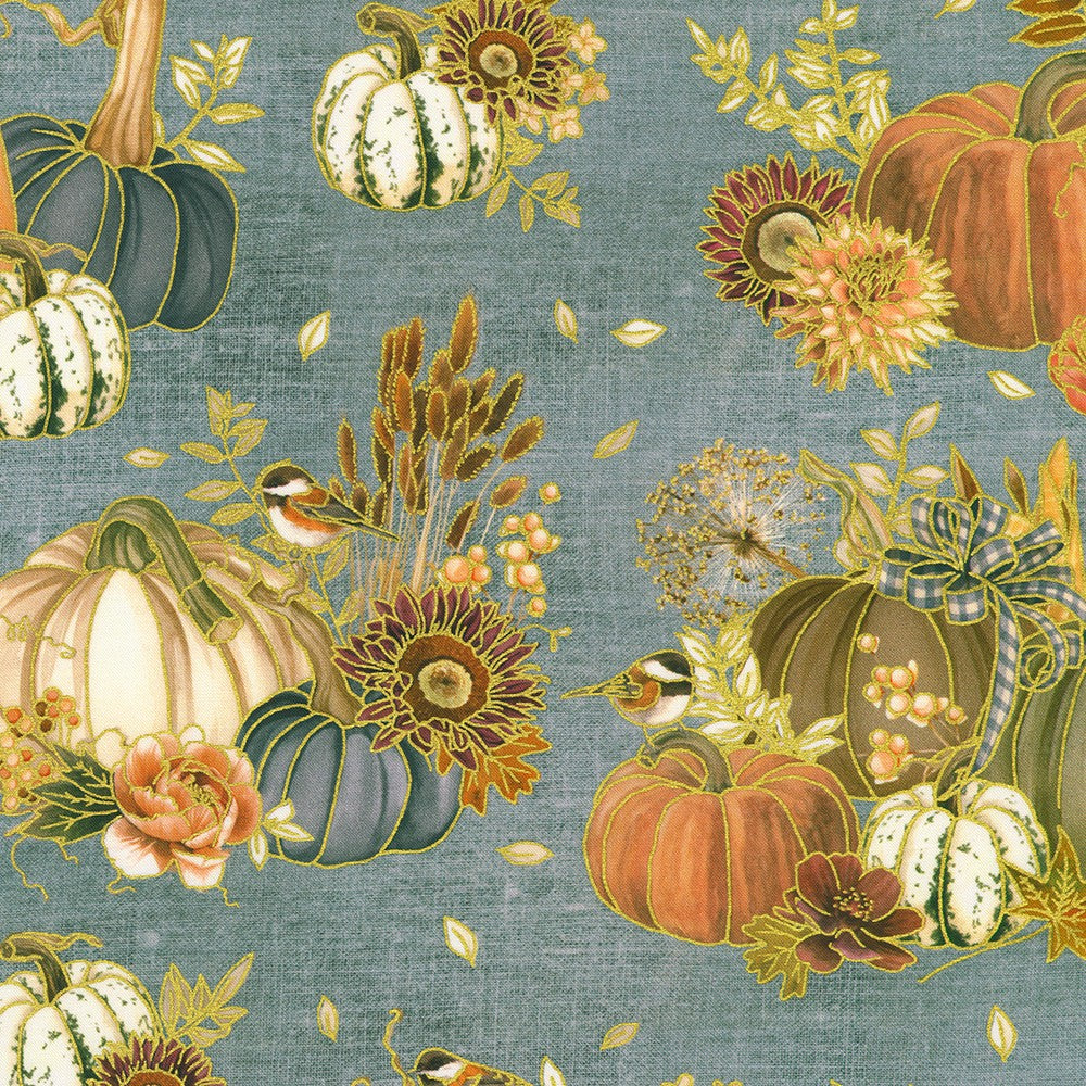 Hello Fall Dusty Blue (32915-68)
