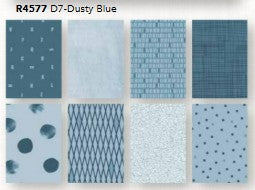 Fat Quarter Panel (44in x 72in) Dusty Blue