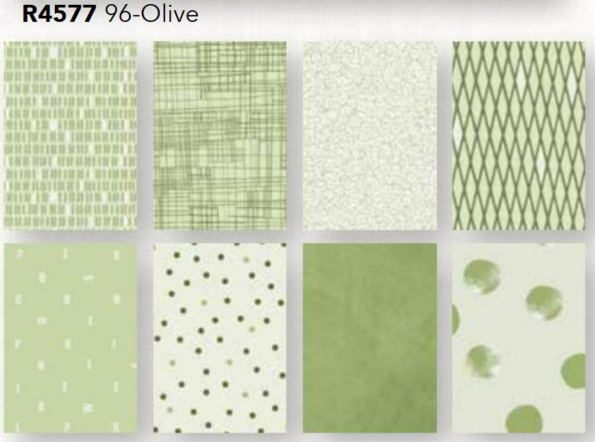 Fat Quarter Panel (44in x 72in) Olive