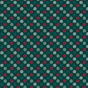 Holiday Stitches Berries Deep Green