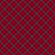 Holiday Stitches Plaid Deep Red