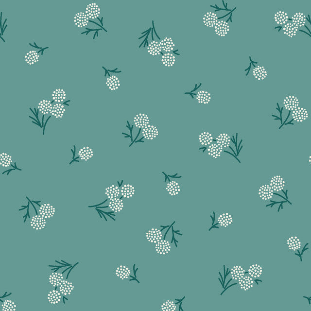 Holiday Stitches Stitched Berries Light Green