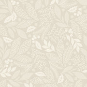 Holiday Stitches Stitched Evergreens Cream