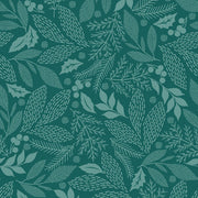 Holiday Stitches Stitched Evergreens Deep Green