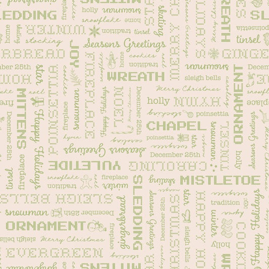 FQ - Home Town Holiday Words Latte