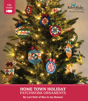 Home Town Holiday Patchwork Ornaments