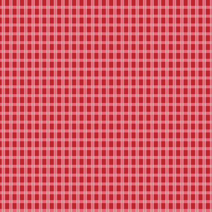 FQ Home Town Holiday Plaid Schoolhouse