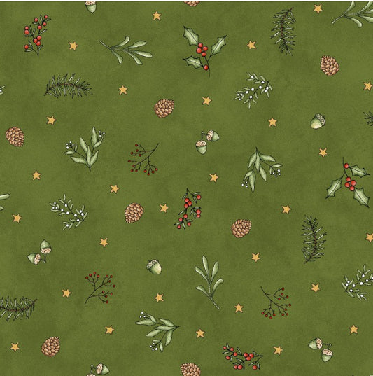 FQ Homemade Holidays Tiny Greens Green