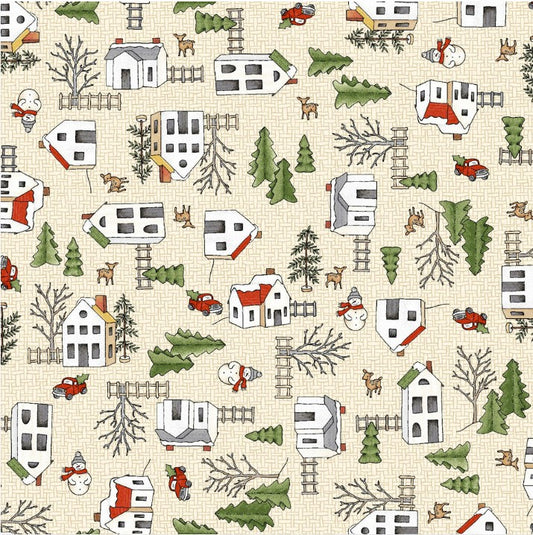 FQ Homemade Holidays Village Cream