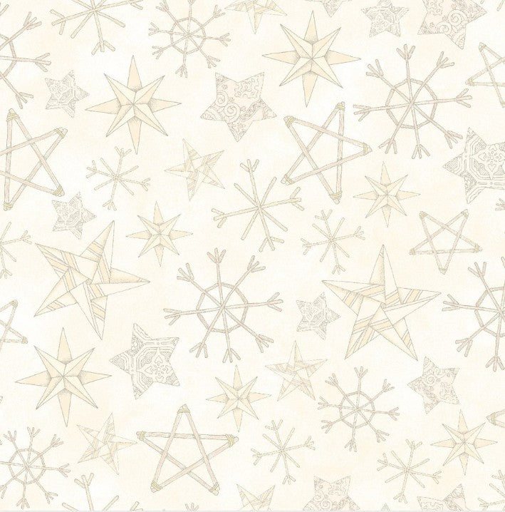 Homemade Holidays Straw Stars Cream