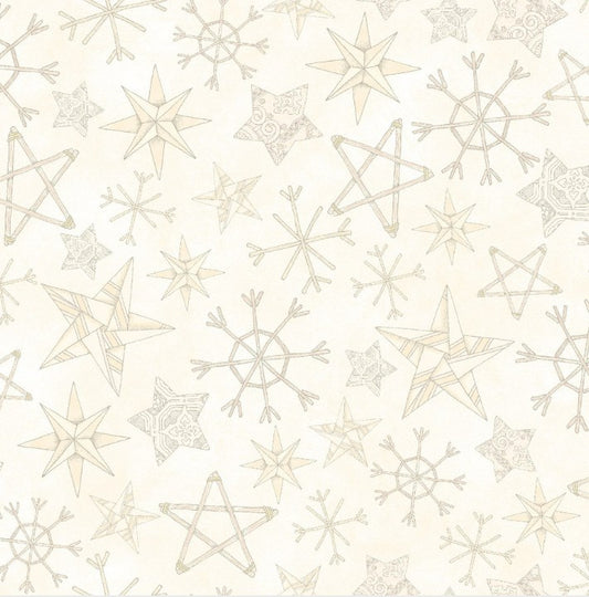 Homemade Holidays Straw Stars Cream