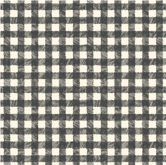 FQ Homemade Holidays Woven Check Grey
