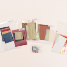 Kimberbell Mini Quilts (Jan-Jun) - Embellishment kit - KDKB1286