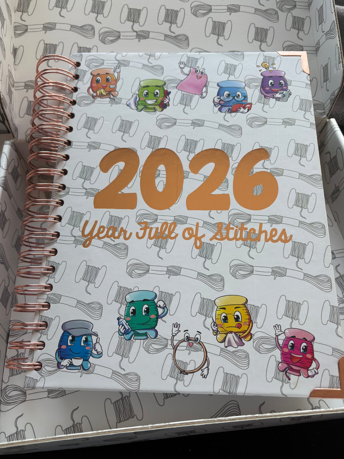 Creatively Crafting - Cross Stitch 2026 Planner