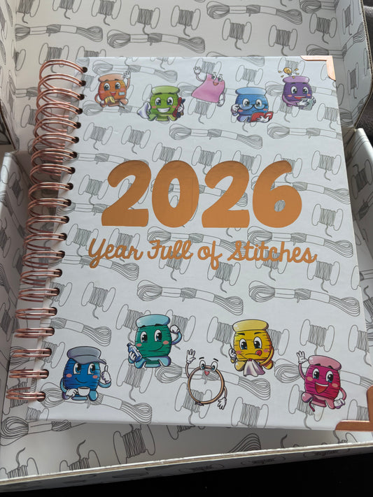 Creatively Crafting - Cross Stitch 2026 Planner