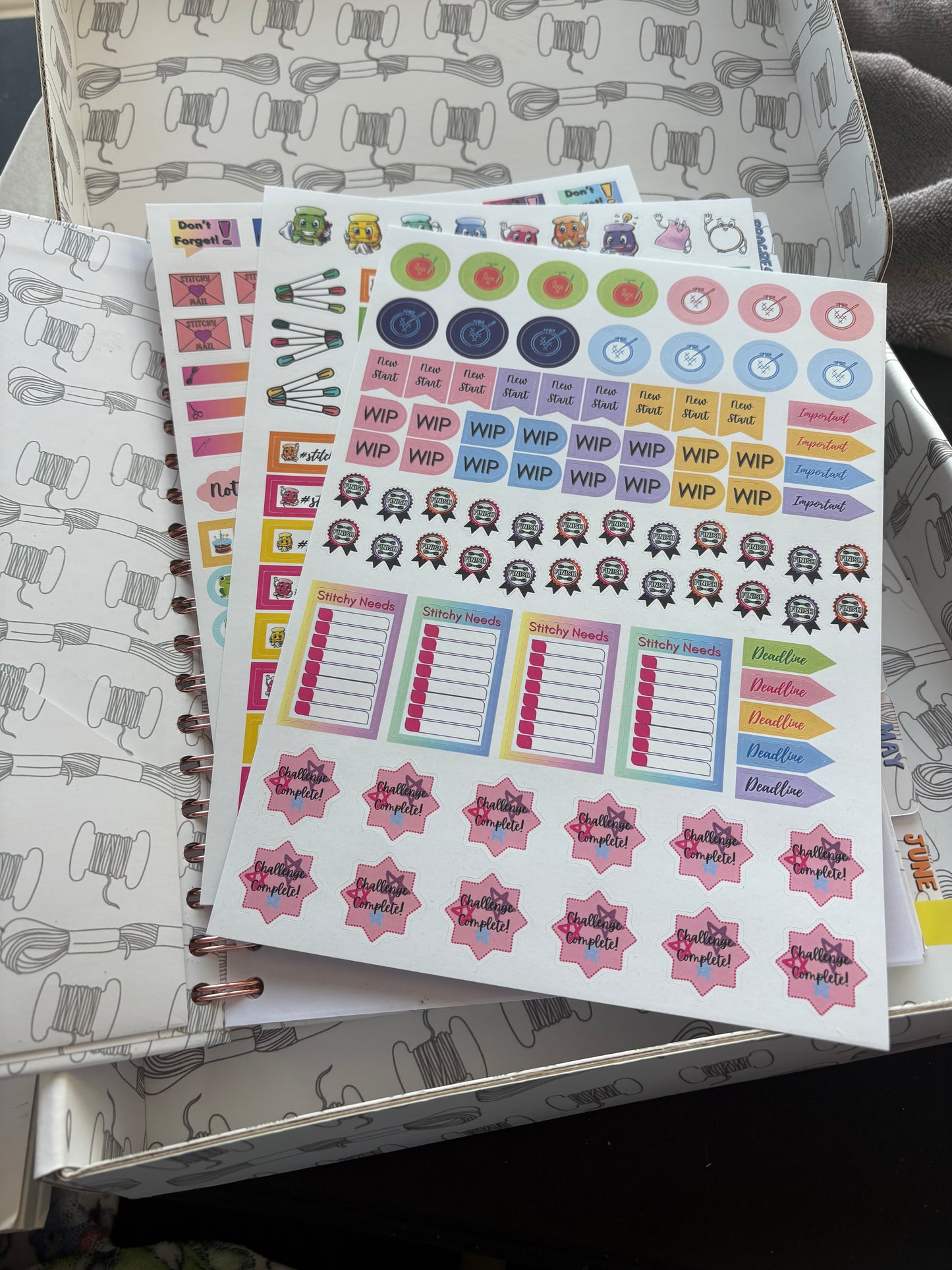 Creatively Crafting - Cross Stitch 2026 Planner