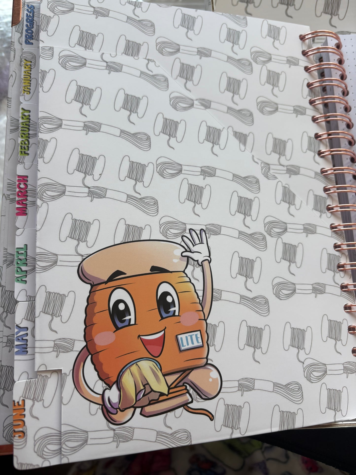 Creatively Crafting - Cross Stitch 2026 Planner