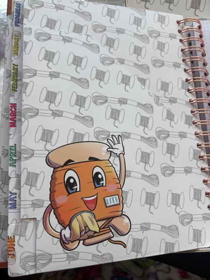 Creatively Crafting - Cross Stitch 2026 Planner