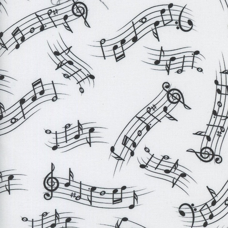 Music is in the Air Sheet Music White