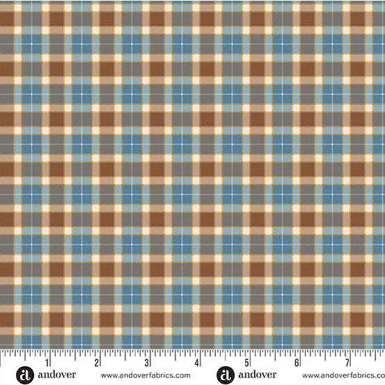 In The Wilderness Plaid Blue