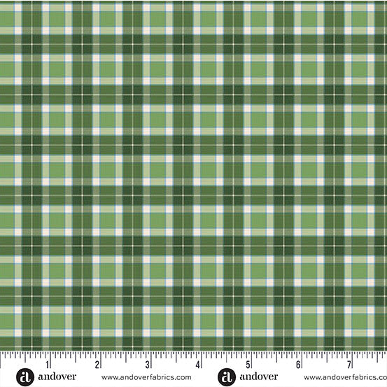 In The Wilderness Plaid Green