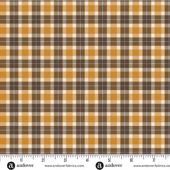 In The Wilderness Plaid Orange