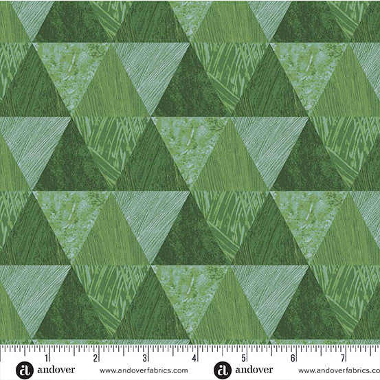 In The Wilderness Triangles Green