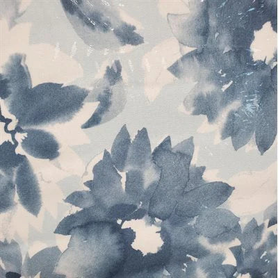Jersey 65" Wide Light Blue Floral