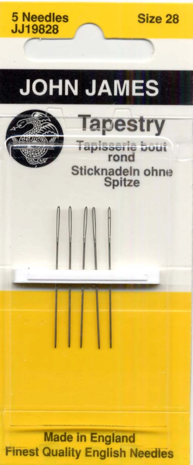 John James Tapestry Needles Size 28