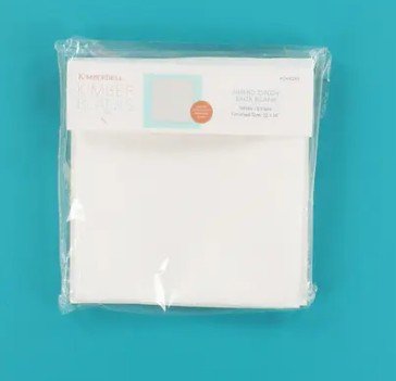 Jumbo Cinch Sack Blank Winter White