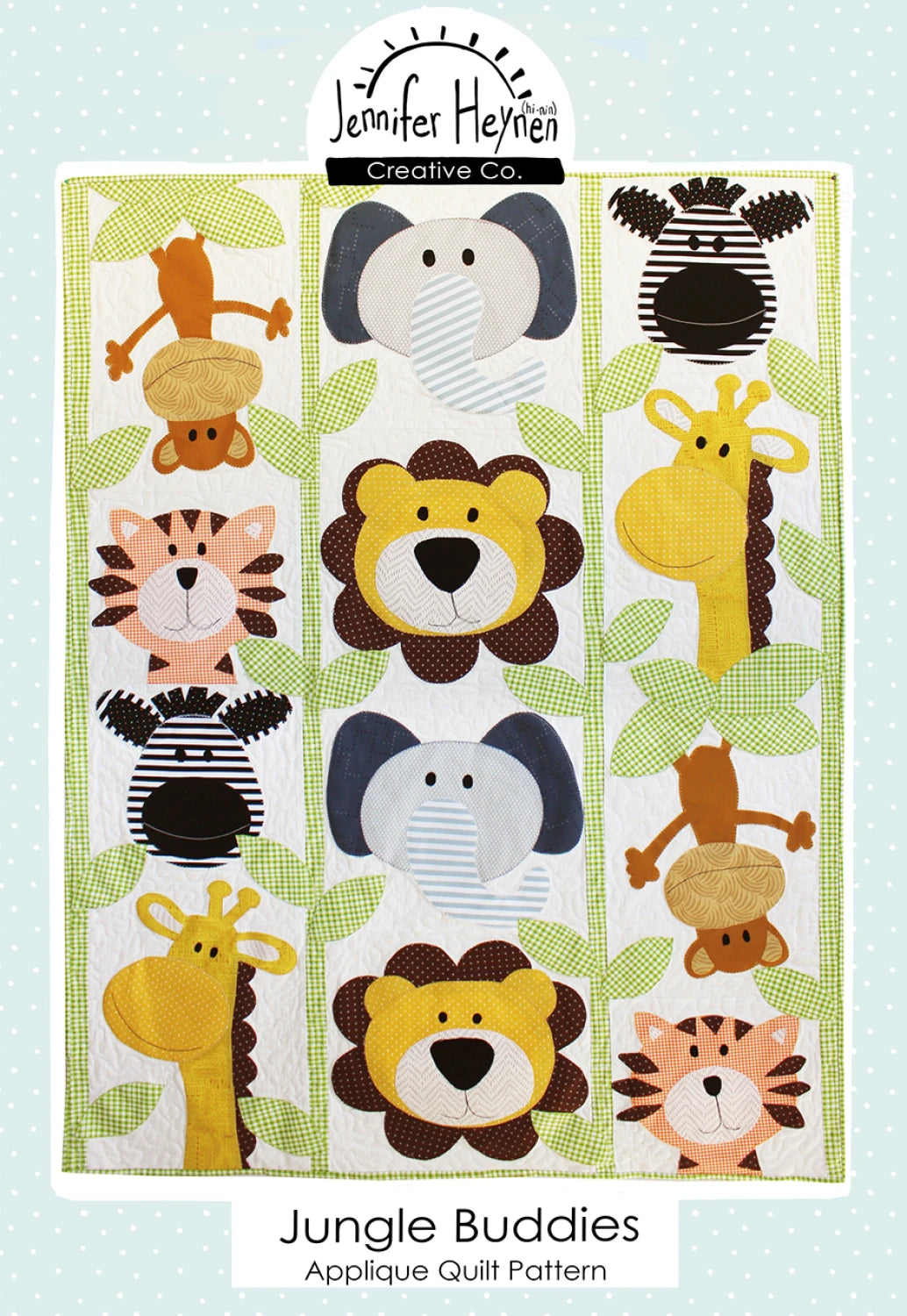 Jungle Buddies Applique Quilt