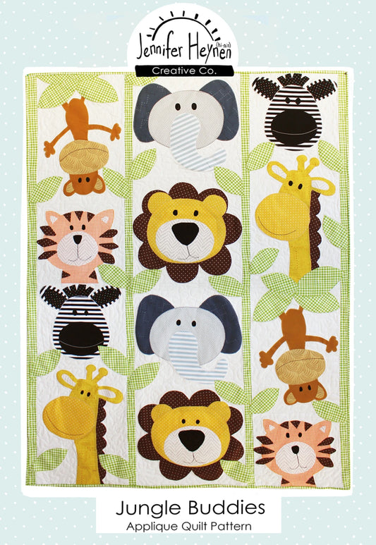 Jungle Buddies Applique Quilt