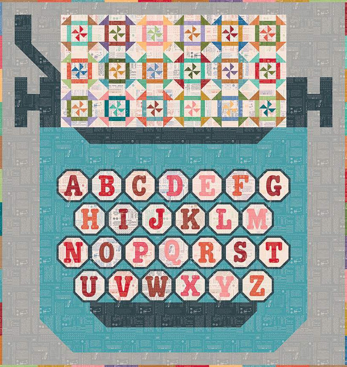 Just My Type Quilt Kit