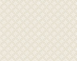 Cream Taupe Tufted Star