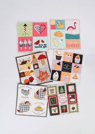 Kimberbell Mini Quilts (July - Dec) - Embroidery CD - KD5136