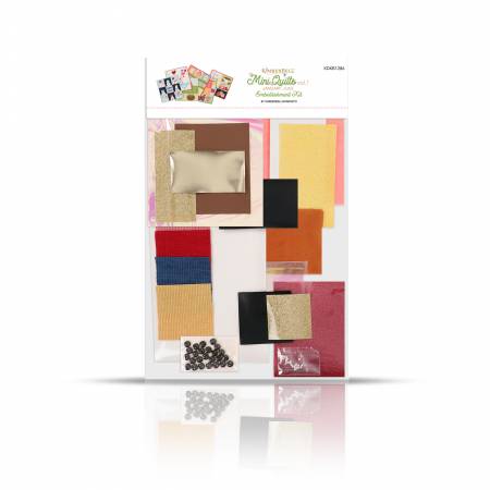 Kimberbell Mini Quilts (Jan-Jun) - Embellishment kit - KDKB1286