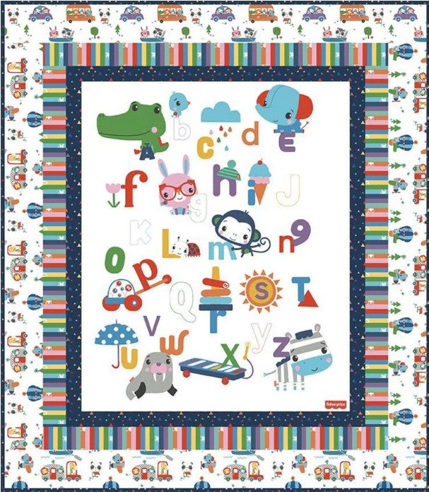 Let's Play Panel Boxed Quilt Kit